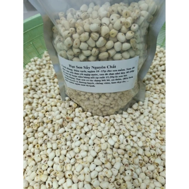 Hạt sen sấy khô nguyên chất giảm 20% chỉ 80.000₫, dinh dưỡng cao, tốt cho sức khỏe 4