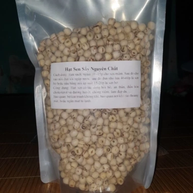 Hạt sen sấy khô nguyên chất – Tinh chất tự nhiên, giàu dinh dưỡng, hỗ trợ giảm cân, giá ưu đãi 150.000₫ (giá gốc 184.500₫) 5 Hạt sen sấy khô nguyên chất – Tinh chất tự nhiên, giàu dinh dưỡng, hỗ trợ giảm cân, giá ưu đãi 150.000₫ (giá gốc 184.500₫) 5