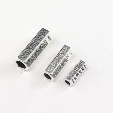 Hạt Spacer Tây Tạng Hợp kim bạc 6 xương Mantra Hexag - Giá ưu đãi 18,927 VND 8 Hạt Spacer Tây Tạng Hợp kim bạc 6 xương Mantra Hexag - Giá ưu đãi 18,927 VND 8