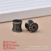 Hạt thùng Bạc Tây Tạng 6 xương - Vòng tay tự làm, Châm ngôn may mắn, Giá 37.190₫ 2