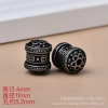 Hạt thùng Bạc Tây Tạng 6 xương - Vòng tay tự làm, Châm ngôn may mắn, Giá 37.190₫ 3