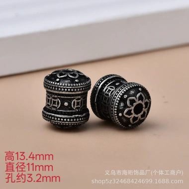 Hạt thùng Bạc Tây Tạng 6 xương - Vòng tay tự làm, Châm ngôn may mắn, Giá 37.190₫ 3 Hạt thùng Bạc Tây Tạng 6 xương - Vòng tay tự làm, Châm ngôn may mắn, Giá 37.190₫ 3