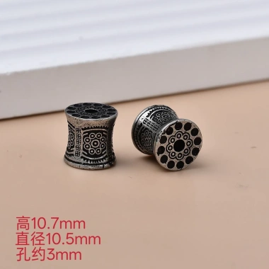 Hạt thùng Bạc Tây Tạng 6 xương - Vòng tay tự làm, Châm ngôn may mắn, Giá 37.190₫ 5 Hạt thùng Bạc Tây Tạng 6 xương - Vòng tay tự làm, Châm ngôn may mắn, Giá 37.190₫ 5