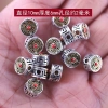 Hạt Xâu Chuỗi Tròn Hai Màu Tây Tạng Bạc 6-Character Mantra - Giá 36.793₫ 6