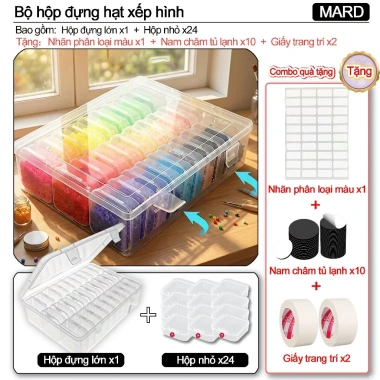 Hạt Xếp DIY cho trẻ 14+ - Đồ chơi sáng tạo, quà tặng, móc treo trang trí, kèm bộ nguyên liệu - Giá chỉ 149.000₫ 10