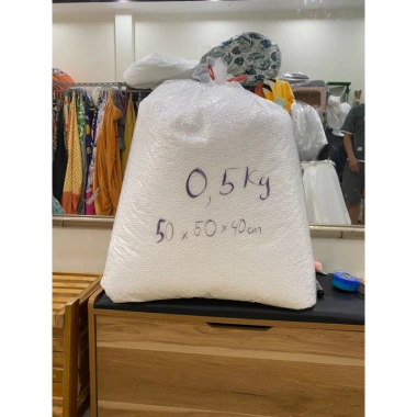 Hạt xốp đa năng size 4 5 6 mm mix không mùi an toàn cho ghế lười và hộp quà giá 30.000₫