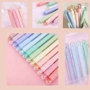 Hấu Paper Set 4 bút highlight pastel, charm trái tim, màu êm mắt, 115.000₫ 2