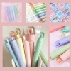 Hấu Paper Set 4 bút highlight pastel, charm trái tim, màu êm mắt, 115.000₫ 3