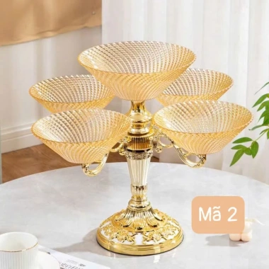 Hay đựng bánh kẹo, hoa quả 5 tầng nhựa cao cấp xoay 360 độ - Sang trọng Tổng kho 88 8 Hay đựng bánh kẹo, hoa quả 5 tầng nhựa cao cấp xoay 360 độ - Sang trọng Tổng kho 88 8