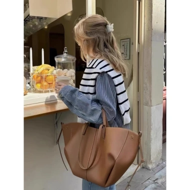 Hazo Túi Tote Nữ Da Thật Da Bò Dung Tích Lớn - Xách Tay hoặc Đeo Vai, Phù Hợp Công Sở & Đựng Laptop, Giá 799.200₫ 6