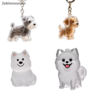 HB Capsule Kỷ Niệm Lông Cún Trong Suốt - Vòng Cây và Móc Khóa Yêu Thú 40.260 VNĐ