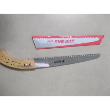 HCM Cưa cầm tay cán gỗ 270mm lưỡi thép không gỉ - Siêu bền, giảm giá chỉ 44.000 VND