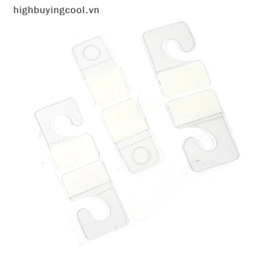 Hcvn 100 chiếc khe cắm PVC dính lỗ thẻ, móc hộp, túi móc treo hiển thị, giá chỉ 40.208₫ 6