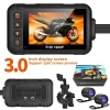 HD Xe Máy DVR 1.080P/720P Dash Cam 3in Màn Hình Trước & Sau, Chống Thấm Nước, Ghi Video Dự Phòng - Giá 996.600 VND
