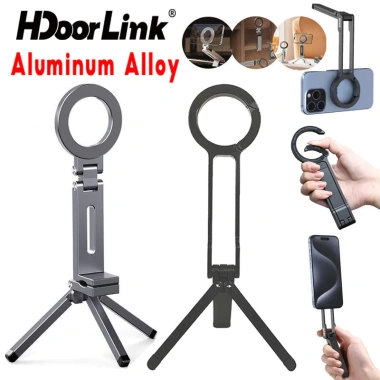 HdoorLink Từ Điện Thoại Chân Máy Selfie Gập - Đỡ Máy Bay 17/16/15/14, 113.300₫