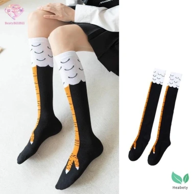 Heabety Gà Chân Tất Nữ Đầu Gối Dài - 3D In, Móng Vuốt Đùi Cao, Giá 40.500 VND