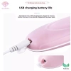 Heabety Máy Rửa Mặt 3 Trong 1 Điện Facial Cleaner Bàn Chải Spa Loại Bỏ Mụn Đầu Đen Đế Spa Sạc Mới 7