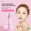 Heabety Máy Rửa Mặt 3 Trong 1 Điện Facial Cleaner Bàn Chải Spa Loại Bỏ Mụn Đầu Đen Đế Spa Sạc Mới 9