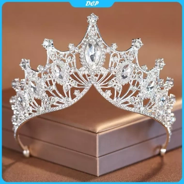 Headband Baroque Đám Cưới Tinh Thể Rhinestone Vương Miện Phụ Kiện Cô Dâu 56,700₫