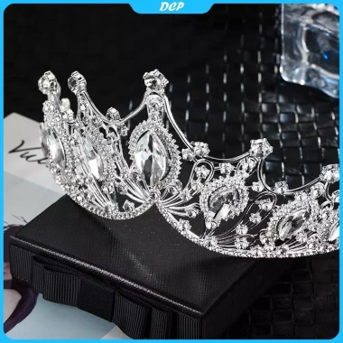 Headband Baroque Đám Cưới Tinh Thể Rhinestone Vương Miện Phụ Kiện Cô Dâu 56,700₫
