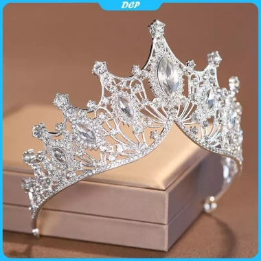 Headband Baroque Đám Cưới Tinh Thể Rhinestone Vương Miện Phụ Kiện Cô Dâu 56,700₫