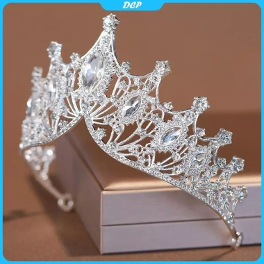 Headband Baroque Đám Cưới Tinh Thể Rhinestone Vương Miện Phụ Kiện Cô Dâu 56,700₫