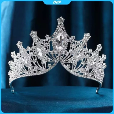 Headband Baroque Đám Cưới Tinh Thể Rhinestone Vương Miện Phụ Kiện Cô Dâu 56,700₫