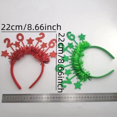 Headband Sequin ILLUSION LIMIT 2.026 Vòng Đầu Tóc Trang Trí Tiệc Giáng Sinh Giá 48.816₫ 2