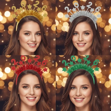 Headband Sequin ILLUSION LIMIT 2.026 Vòng Đầu Tóc Trang Trí Tiệc Giáng Sinh Giá 48.816₫ 3