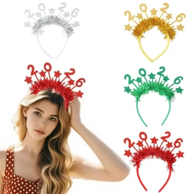 Headband Sequin ILLUSION LIMIT 2.026 Vòng Đầu Tóc Trang Trí Tiệc Giáng Sinh Giá 48.816₫ 9