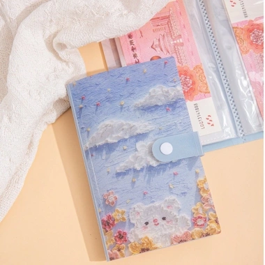 HEARTHLY Thử thách tiết kiệm tiền Tranh sơn dầu chất kết dính chống nước 100 phong bì tái sử dụng Giá 40.100 VND