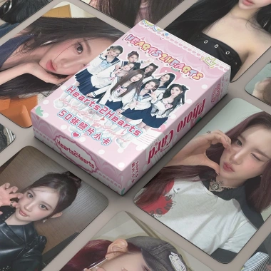 Hearts2Hearts H2H 50 Photocard LOMO Hologram KPOP Album – Giá chỉ 57.200₫
