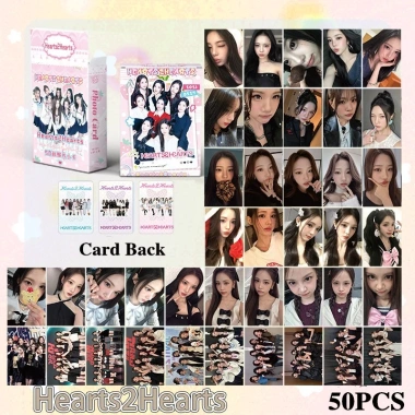 Hearts2Hearts H2H 50 Photocard LOMO Hologram KPOP Album – Giá chỉ 57.200₫