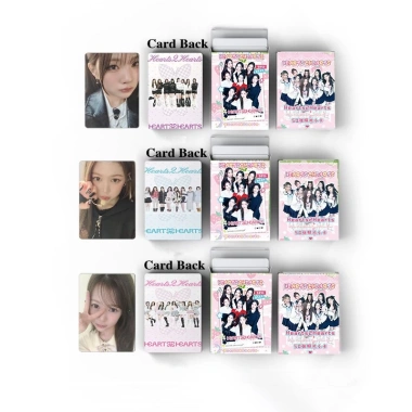 Hearts2Hearts H2H 50 Photocard LOMO Hologram KPOP Album – Giá chỉ 57.200₫