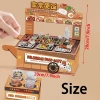 HEFEI Đồ Chơi Nhà Bếp 3D DIY Thức Ăn Nhanh - Giả Vờ Nấu Ăn Tương Tác, Nhập Vai, Tái Sử Dụng, Quà Tặng Trẻ Em 4