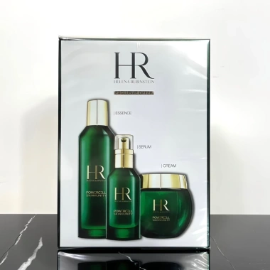 Helena Rubin HR Green Chai Dưỡng Ẩm Da Bộ Ba Mảnh - Dưỡng ẩm sâu, Da mịn sáng, Công thức tự nhiên