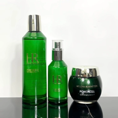 Helena Rubin HR Green Chai Dưỡng Ẩm Da Bộ Ba Mảnh - Dưỡng ẩm sâu, Da mịn sáng, Công thức tự nhiên