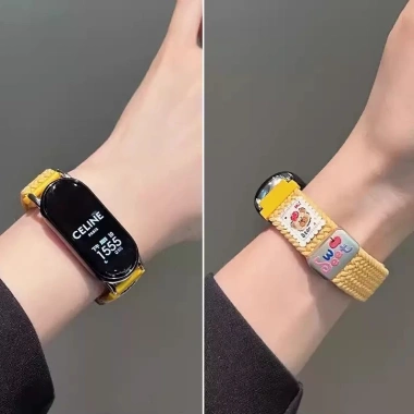 Hello KT Nylon Bện Dễ Thương Dây Đeo Xiaomi Smart Band 10 9 8 – Thay Thế Giá 97.152