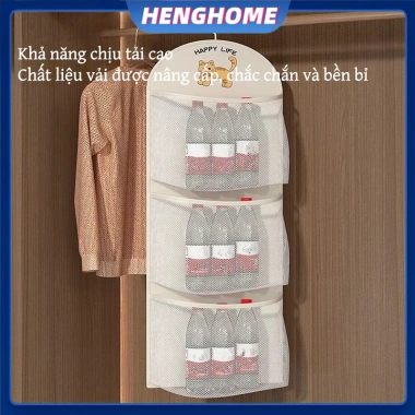HENGHOME Túi Lưới Bảo Quản 2-3 Lớp Đồ Lót & Quần Áo Thoáng Khí, Có Móc Treo, Giá Ưu Đãi 42.600₫ 4