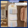HENGHOME Túi Lưới Bảo Quản 2-3 Lớp Đồ Lót & Quần Áo Thoáng Khí, Có Móc Treo, Giá Ưu Đãi 42.600₫ 6