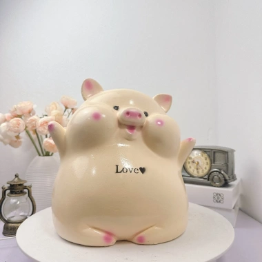 Heo Bánh Bao HELLO size TO - Heo đất HĐMB51, quà tặng trang trí, chỉ 88.499₫ 9 Heo Bánh Bao HELLO size TO - Heo đất HĐMB51, quà tặng trang trí, chỉ 88.499₫ 9