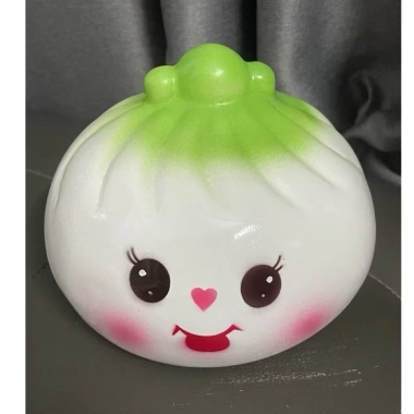 Heo đất Bánh Bao Tiểu Màn Thầu Lỗ Tròn cute dễ thương - Ông tiết kiệm quà tặng Trumheodat 3