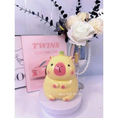 Heo đất Capybara mini - ống tiết kiệm tiền siêu dễ thương, giảm giá 34.999đ Subeo Official