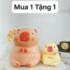 Heo đất Chuột Capybara Đại Cute 2.026 - Mua 1 Tặng 1 Nhỏ, Tiết Kiệm Trang Trí Decor
