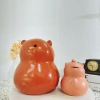 Heo đất Chuột Capybara Đại Cute 2.026 - Mua 1 Tặng 1 Nhỏ, Tiết Kiệm Trang Trí Decor 2