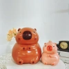 Heo đất Chuột Capybara Đại Cute 2.026 - Mua 1 Tặng 1 Nhỏ, Tiết Kiệm Trang Trí Decor 10
