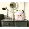 Heo đất cừu đội lá cute - ống tiết kiệm đựng tiền, trang trí nhà cửa, giá chỉ 75.000₫ 4