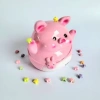 Heo Đất Đeo Túi Thỏ Cỡ To Đáng Yêu - Lợn Đất Tiết Kiệm, Mẫu Heo Đeo Túi Dễ Thương 100k 2