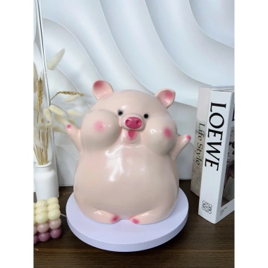 Heo đất Heo Bánh Bao HELLO size TO - Quà tặng & trang trí XsX Su Su giảm 77.420₫