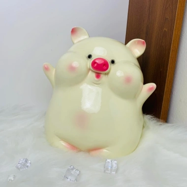 Heo đất Heo Bánh Bao HELLO size TO - Quà tặng & trang trí XsX Su Su giảm 77.420₫